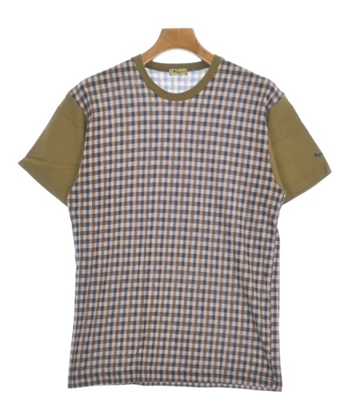 AQUASCUTUM(アクアスキュータム)Tシャツ・カットソー 茶 サイズ:M/2200594608059