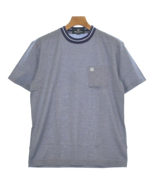AQUASCUTUM(アクアスキュータム)Tシャツ・カットソー 紺 サイズ:M/2200594608080