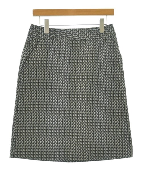 AQUASCUTUM(アクアスキュータム)ひざ丈スカート グレー サイズ:10(M位)/2200578218014