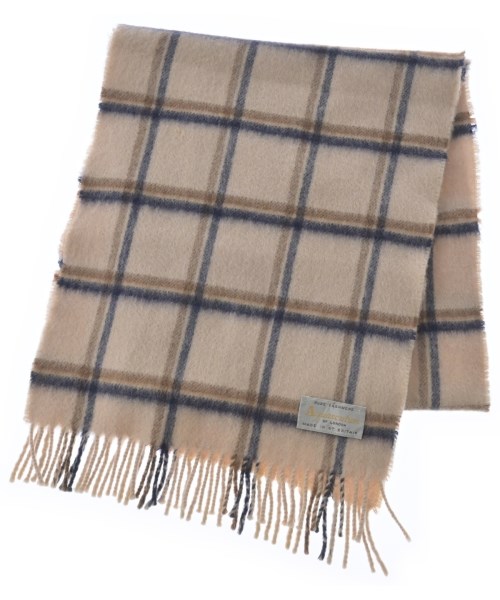 AQUASCUTUM(アクアスキュータム)マフラー ベージュ サイズ:-/2200694592586