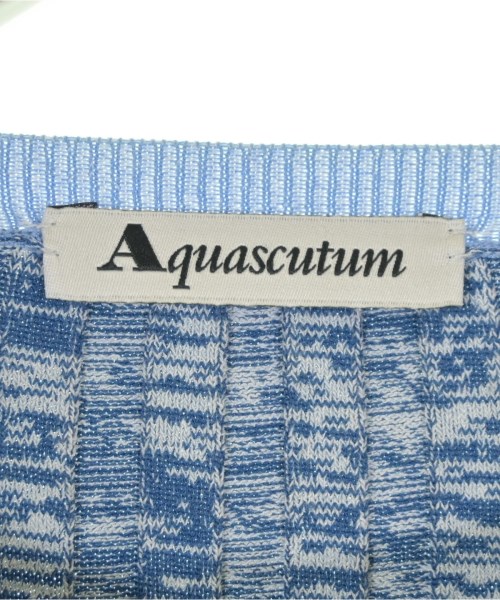 AQUASCUTUM（アクアスキュータム）ニット・セーター 青 サイズ:M レディース/2200661348048