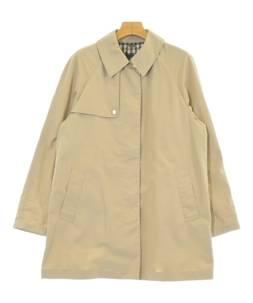 AQUASCUTUM(アクアスキュータム)ステンカラーコート ベージュ サイズ:10(L位)/2200664380014