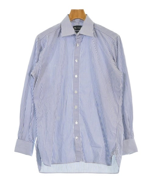 AQUASCUTUM(アクアスキュータム)ドレスシャツ 青 サイズ:15(S位)/2200671016050