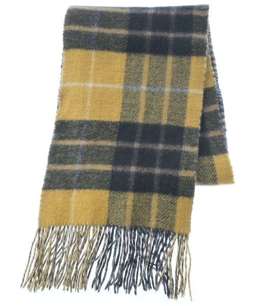 AQUASCUTUM(アクアスキュータム)マフラー 黄 サイズ:-/2200682856058