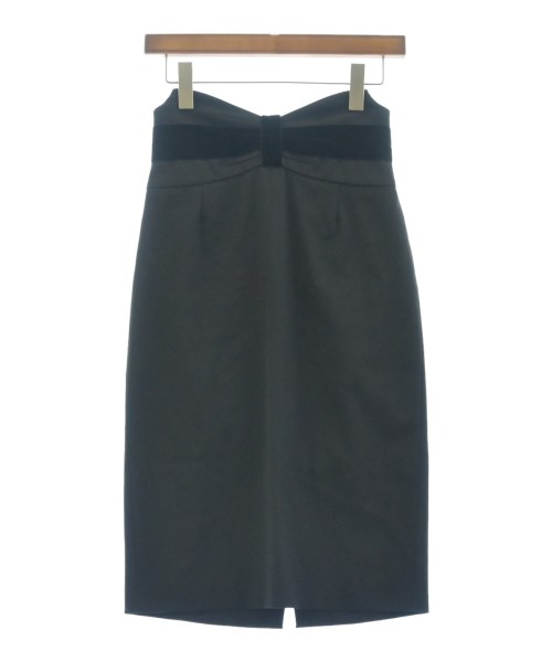 RED VALENTINO(ヴァレンティノレッド)ひざ丈スカート 黒 サイズ:40(M位)/2200533183029