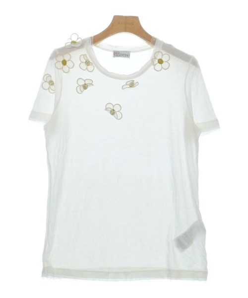 RED VALENTINO(ヴァレンティノレッド)Tシャツ・カットソー 白 サイズ:M/2200617133018