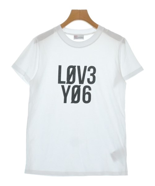 RED VALENTINO(ヴァレンティノレッド)Tシャツ・カットソー 白 サイズ:XS/2200655567479