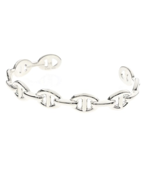 HERMES（エルメス）ブレスレット・バングル シルバー サイズ:LG レディース/2200582569027