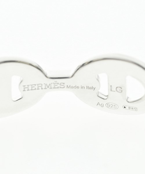HERMES（エルメス）ブレスレット・バングル シルバー サイズ:LG レディース/2200582569027