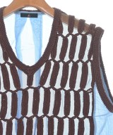 io yukomura Ta（イオユウコムラタ）ベスト/ノースリーブ 茶 サイズ:1(S位) レディース/2200651816014