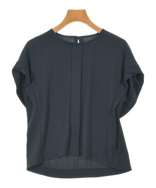 CHRISTIAN AUJARD(クリスチャンオジャール)ブラウス 紺 サイズ:7(S位)/2200667029347