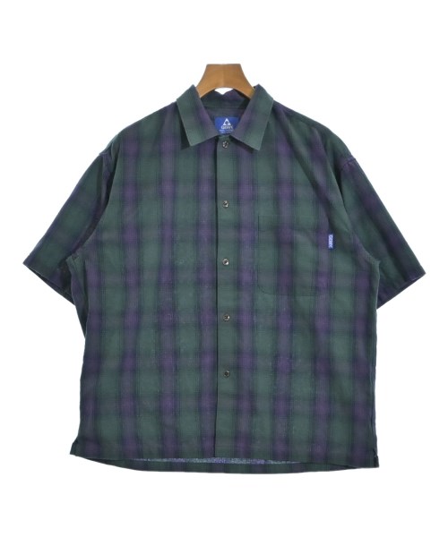 GERRY(ジェリー)カジュアルシャツ 緑 サイズ:L/2200669086393