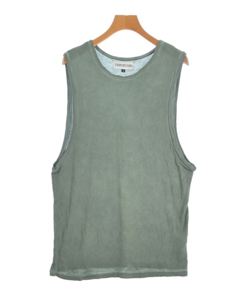 FAIRGROUND(フェアグラウンド)タンクトップ 緑 サイズ:S/2200662071044