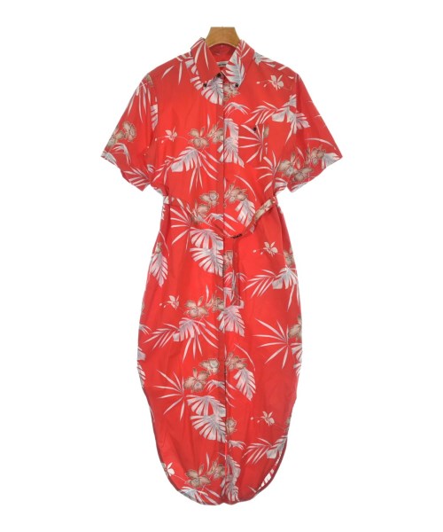 Paco Rabanne(パコラバンヌ)シャツワンピース 赤 サイズ:38(S位)/2200625880225