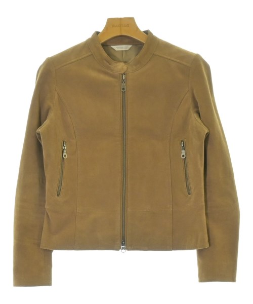 Maker's Shirt 鎌倉(メイカーズシャツカマクラ)ライダース 茶 サイズ:S/2200693074038