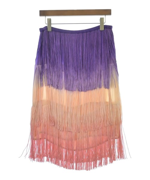 CALYPSO(カリプソ)ひざ丈スカート 紫 サイズ:0(XS位)/2200644660068