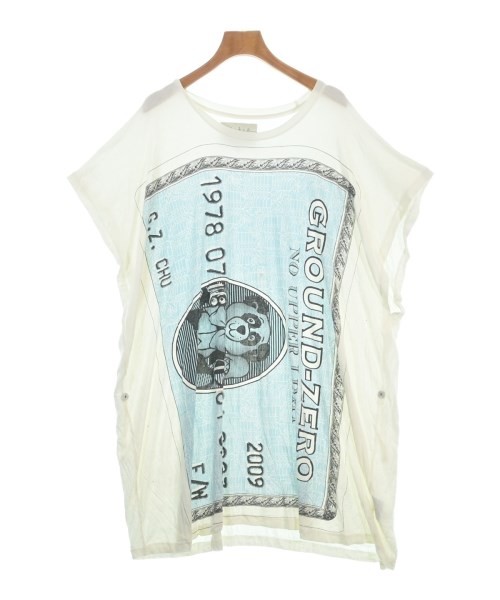 GROUND-ZERO(グラウンドゼロ)Tシャツ・カットソー 白 サイズ:XS/2200702518485