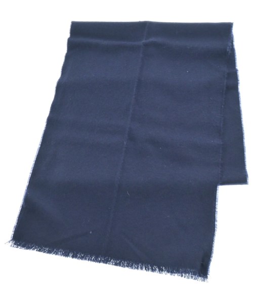 Johnstons of Elgin(ジョンストンズオブエルガン)マフラー 紺 サイズ:-/2200525432067