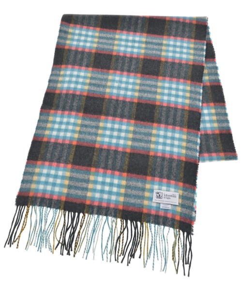 Johnstons of Elgin(ジョンストンズオブエルガン)ストール 青 サイズ:-/2200650810013