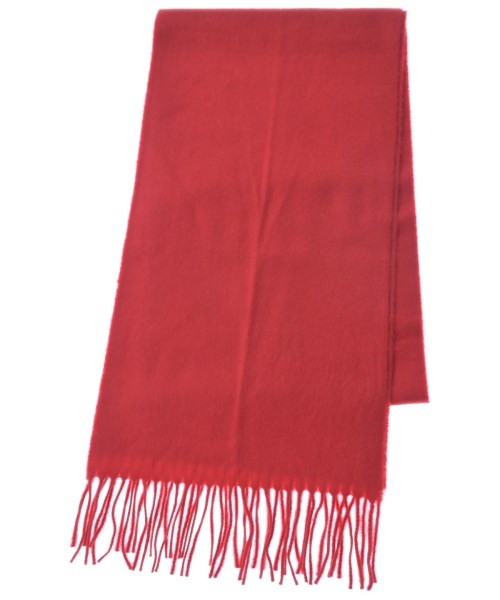 Johnstons of Elgin(ジョンストンズオブエルガン)マフラー 赤 サイズ:-/2200663363100