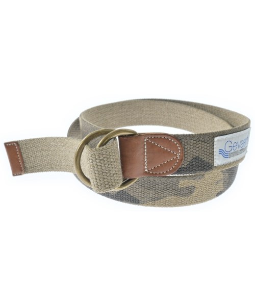 GEVAERT BANDWEVERIJ(ゲバルトバンドウェーボン)ベルト ベージュ サイズ:-/2200650780217