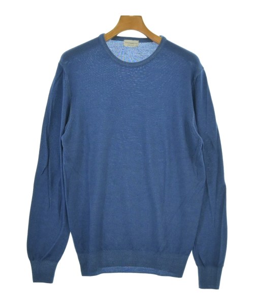 morgano(モルガノ)ニット・セーター 青 サイズ:50(M位)/2200633859251