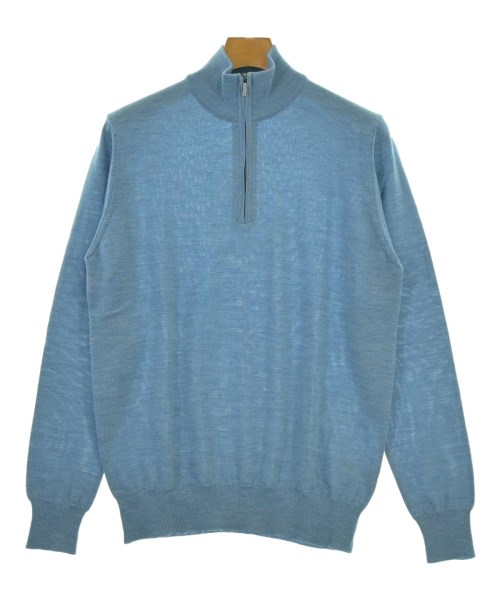 morgano(モルガノ)ニット・セーター 青 サイズ:48(S位)/2200633859275