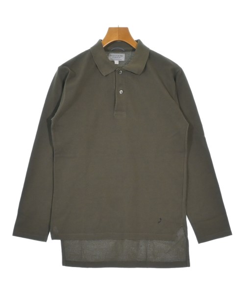 KENNETH FIELD(ケネスフィールド)ポロシャツ カーキ サイズ:S/2200663381067