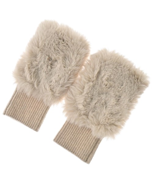 Vincent Pradier(ヴァンサンプラディエ)手袋 ベージュ サイズ:-/2200658760044