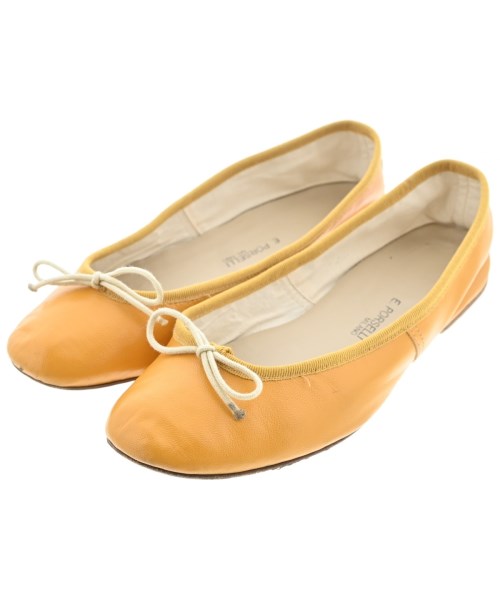 E.PORSELLI(ポルセリ)バレエシューズ/オペラシューズ オレンジ サイズ:EU38(24.5cm位)/2200667901223
