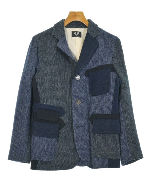 Hummingbirds'hill(ハミングバーズヒル)カジュアルジャケット 青 サイズ:2(M位)/2200658755026