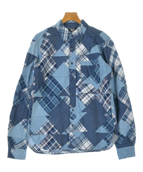 Hummingbirds'hill(ハミングバーズヒル)カジュアルシャツ 青 サイズ:L/2200658755255