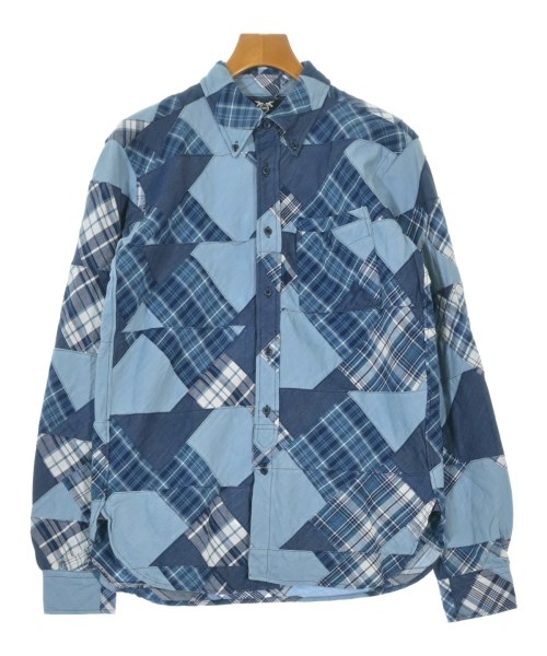 Hummingbirds'hill(ハミングバーズヒル)カジュアルシャツ 青 サイズ:M/2200658755279