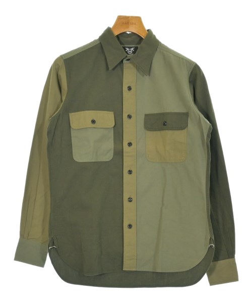 Hummingbirds'hill(ハミングバーズヒル)カジュアルシャツ カーキ サイズ:S/2200658755330