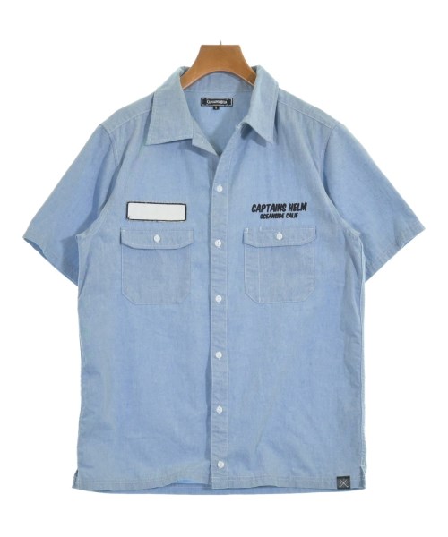 CAPTAINS HELM(キャプテンズヘルム)カジュアルシャツ 青 サイズ:L/2200619364212
