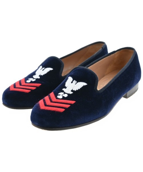 Stubbs&Wootton(スタブスアンドウートン)バレエシューズ/オペラシューズ 紺 サイズ:US6(22.5cm位)/2200469230057