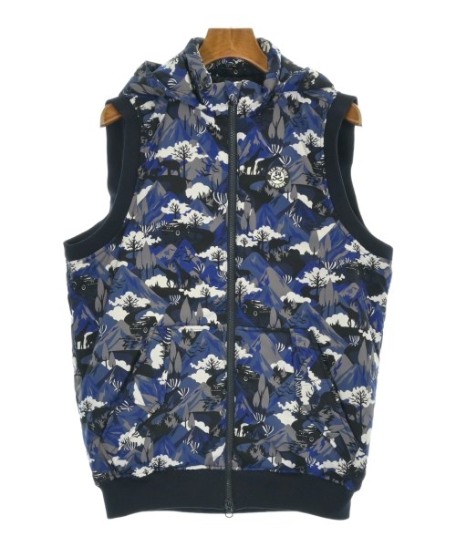 Jack Bunny!! by PEARLY GATES(ジャックバニーバイパーリーゲイツ)ダウンジャケット/ダウンベスト 青 サイズ:4(XL位)/2200670772032