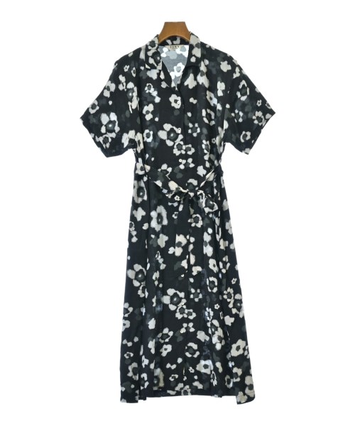 TOWN(タウン)シャツワンピース 黒 サイズ:XS/2200662726029