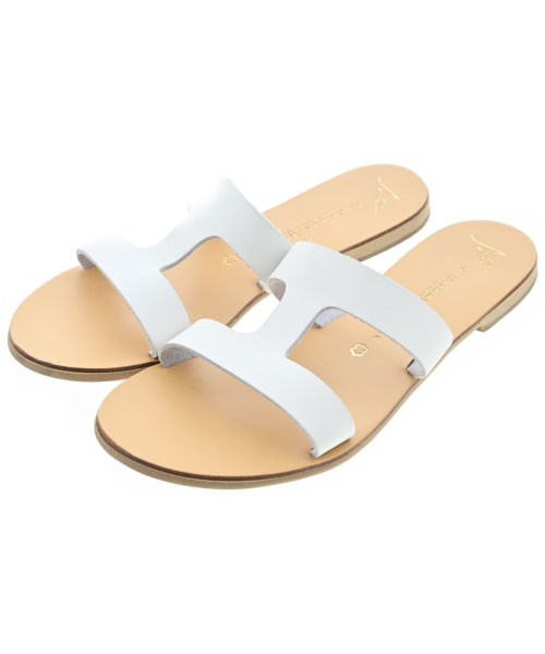 NICOLAS LAINAS(ニコラスライナス)サンダル 白 サイズ:EU36(22.5cm位)/2200665140020