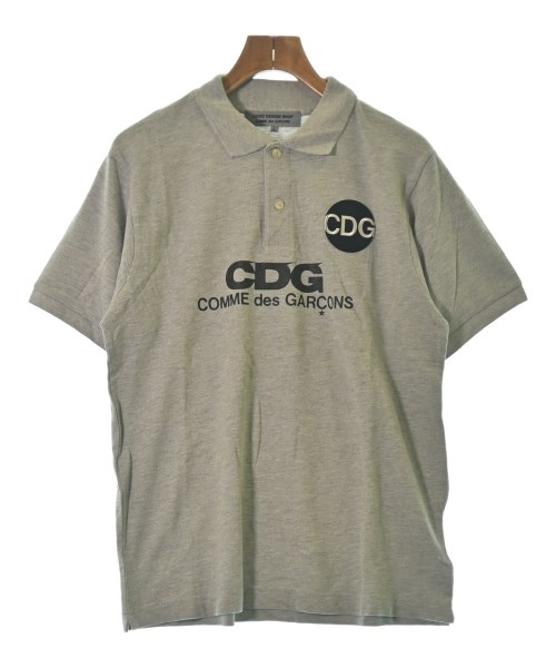 GOOD DESIGN SHOP COMME des GARCONS(グッドデザインショップコムデギャルソン)ポロシャツ グレー サイズ:L/2200702231025