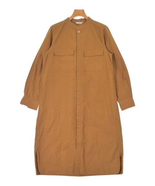 Artwork Blue(アートワークブルー)シャツワンピース 茶 サイズ:F/2200650588127