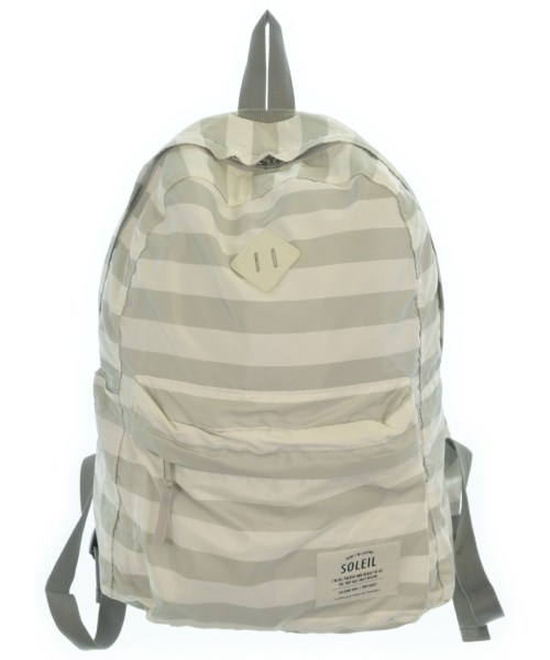 Soleil(ソレイユ)バックパック・リュック 白 サイズ:-/2200668600088