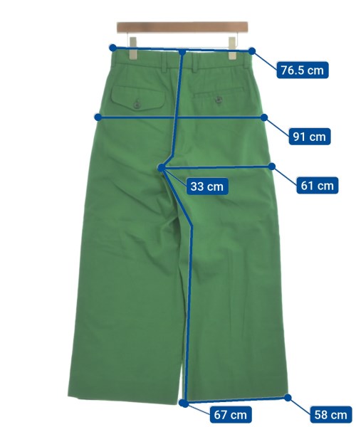 MASU（エムエーエスユー）スラックス 緑 サイズ:46(M位) メンズ/2200533729036