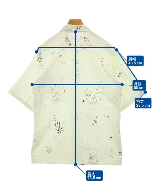 MASU（エムエーエスユー）カジュアルシャツ 白 サイズ:48(L位) メンズ/2200587081050