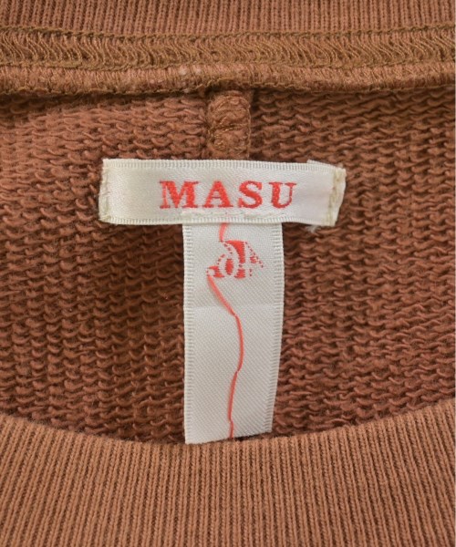 MASU（エムエーエスユー）スウェット 茶 サイズ:46(M位) メンズ/2200566738043