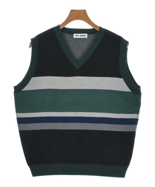 TTT_MSW(ティー)ベスト 緑 サイズ:M/2200644212038