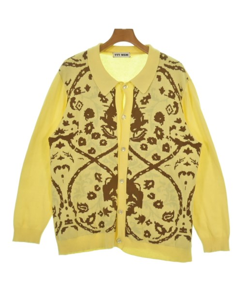 TTT_MSW(ティー)ニット・セーター 黄 サイズ:L/2200567936028