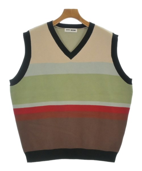 TTT_MSW(ティー)ベスト 緑 サイズ:L/2200667970229