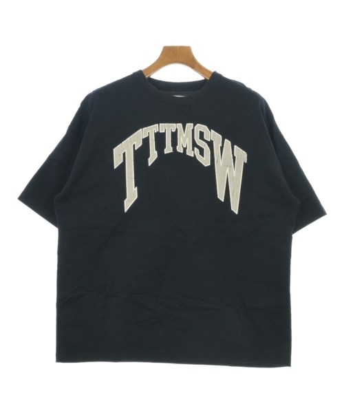 TTT_MSW(ティー)Tシャツ・カットソー 紺 サイズ:S/2200688111014