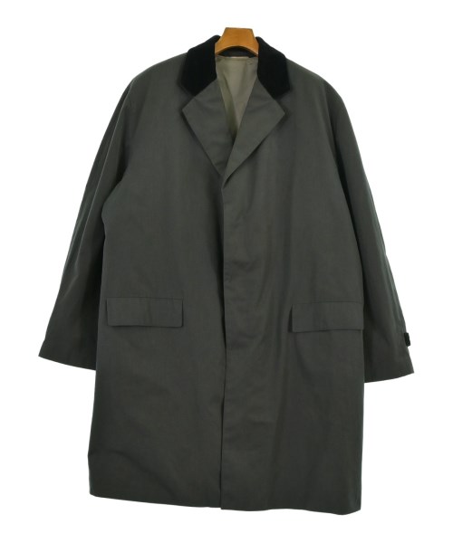 MOSSANT(モサン)ステンカラーコート グレー サイズ:46(M位)/2200654828281